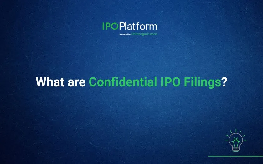 What is Confidential IPO Filing
