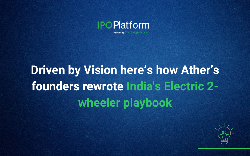 Driven by Vision here is How Ather founders rewrote India's Electric 2-wheeler playbook